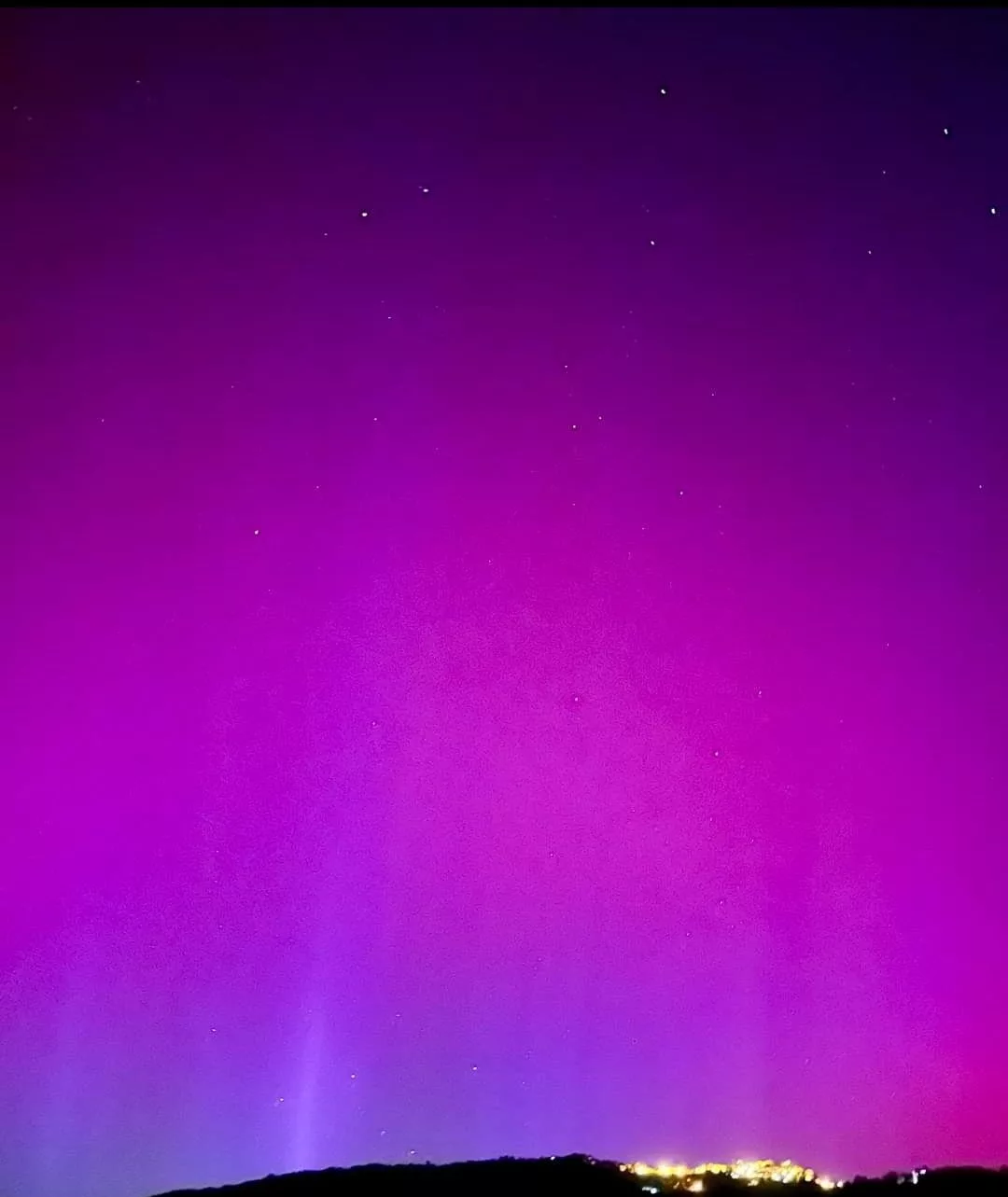 Aurores boréales Algérie
