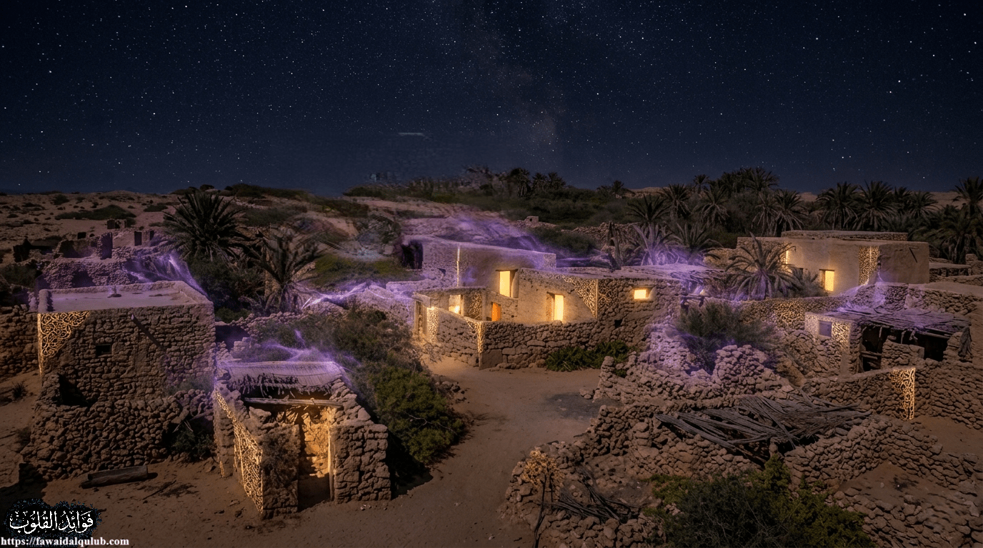 Le village historique d'Al-Qassar à Farasan, maisons de pierre et de corail